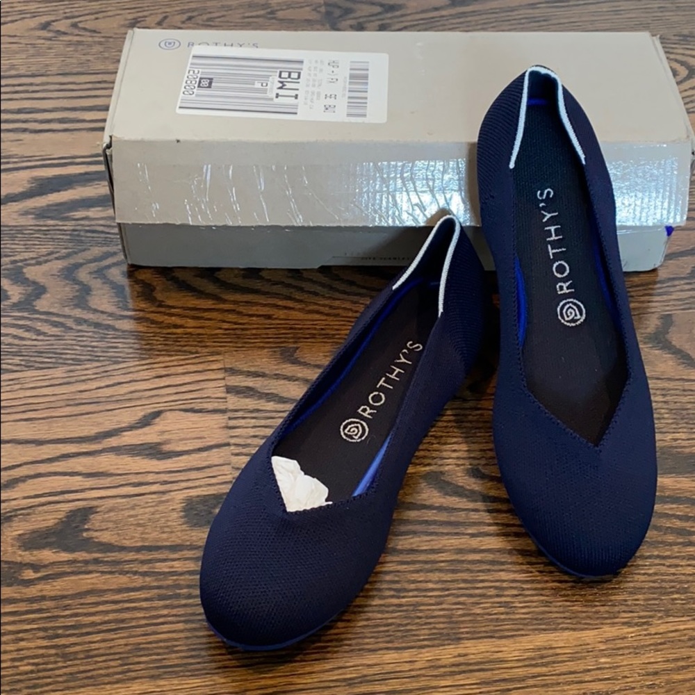 Rothy’s Navy Flats